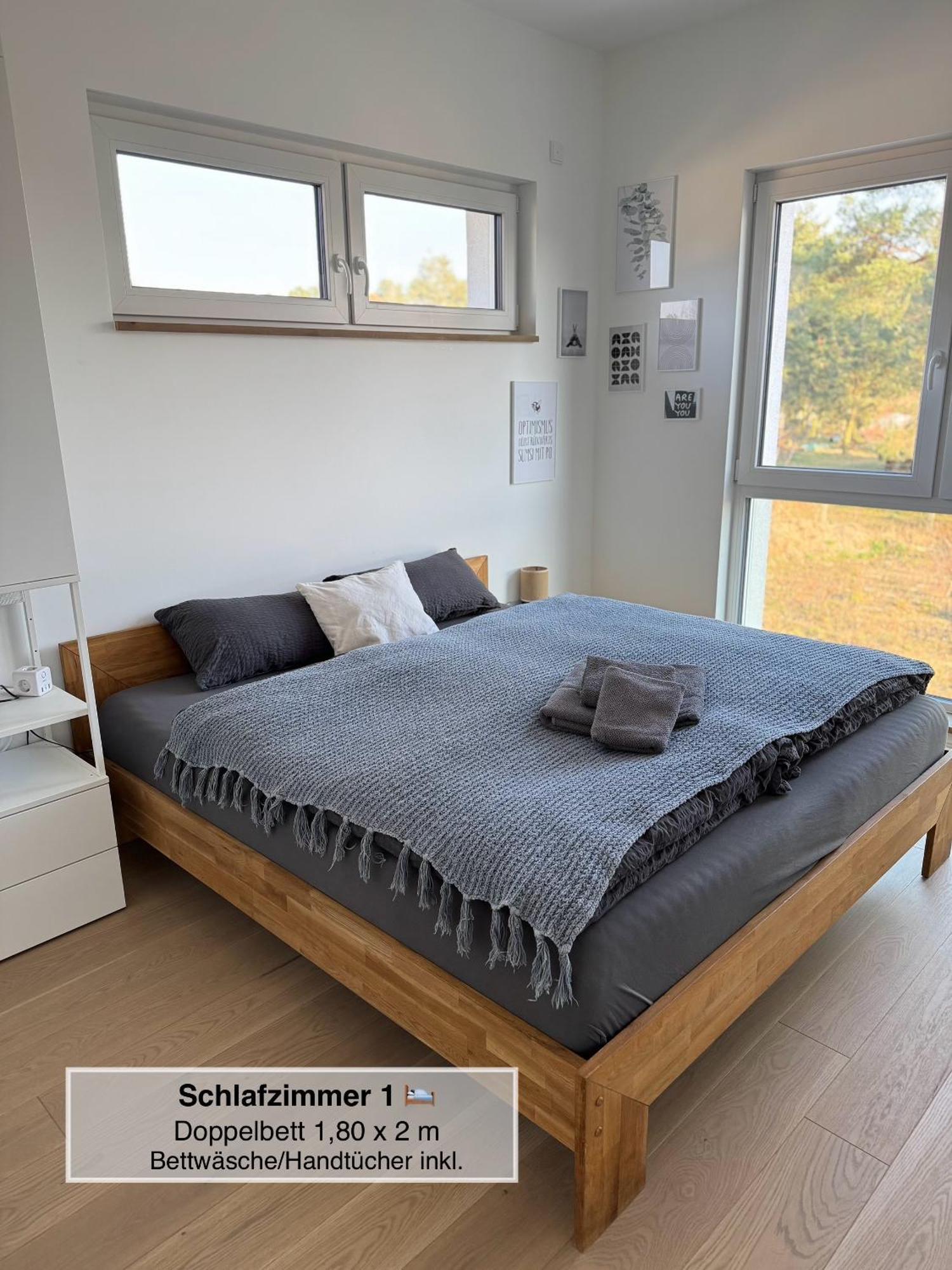 Modernes Mit 3 Schlafzimmern In Der Naehe Vom Scharmuetzelsee Ferienhaus